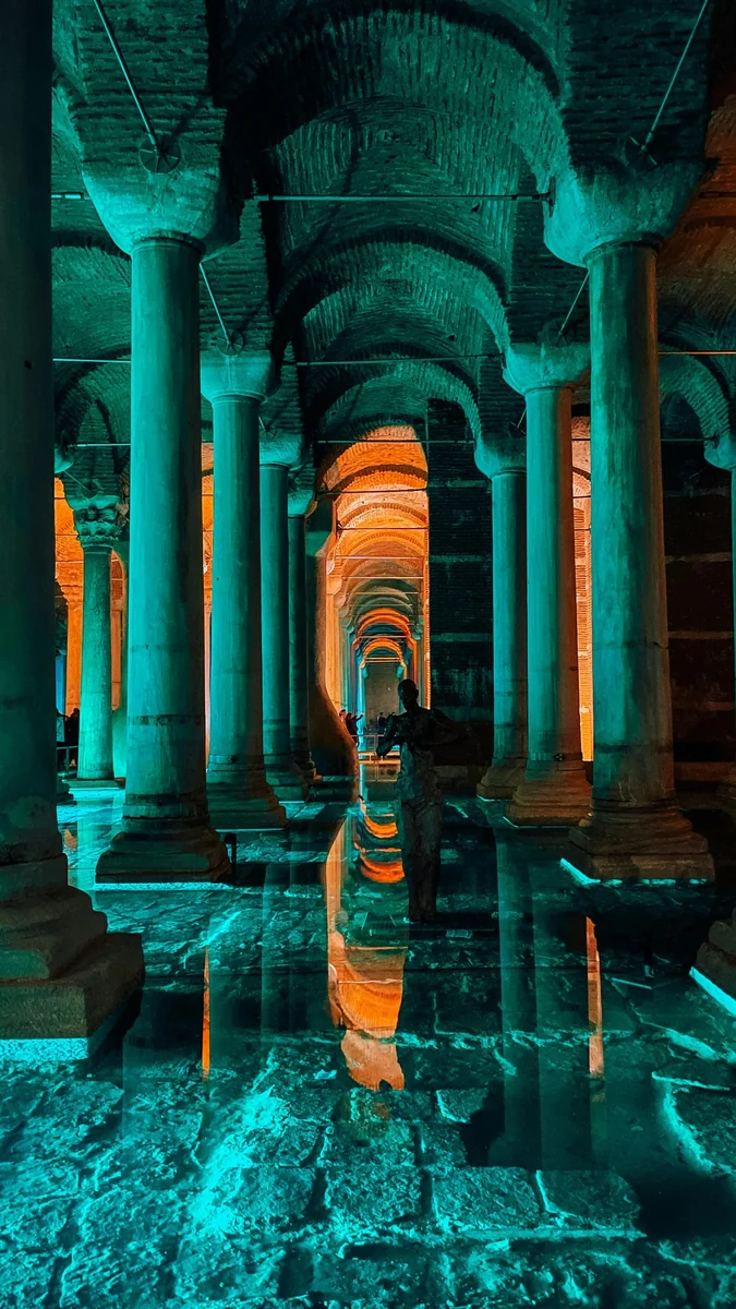 Basilica Cistern columns