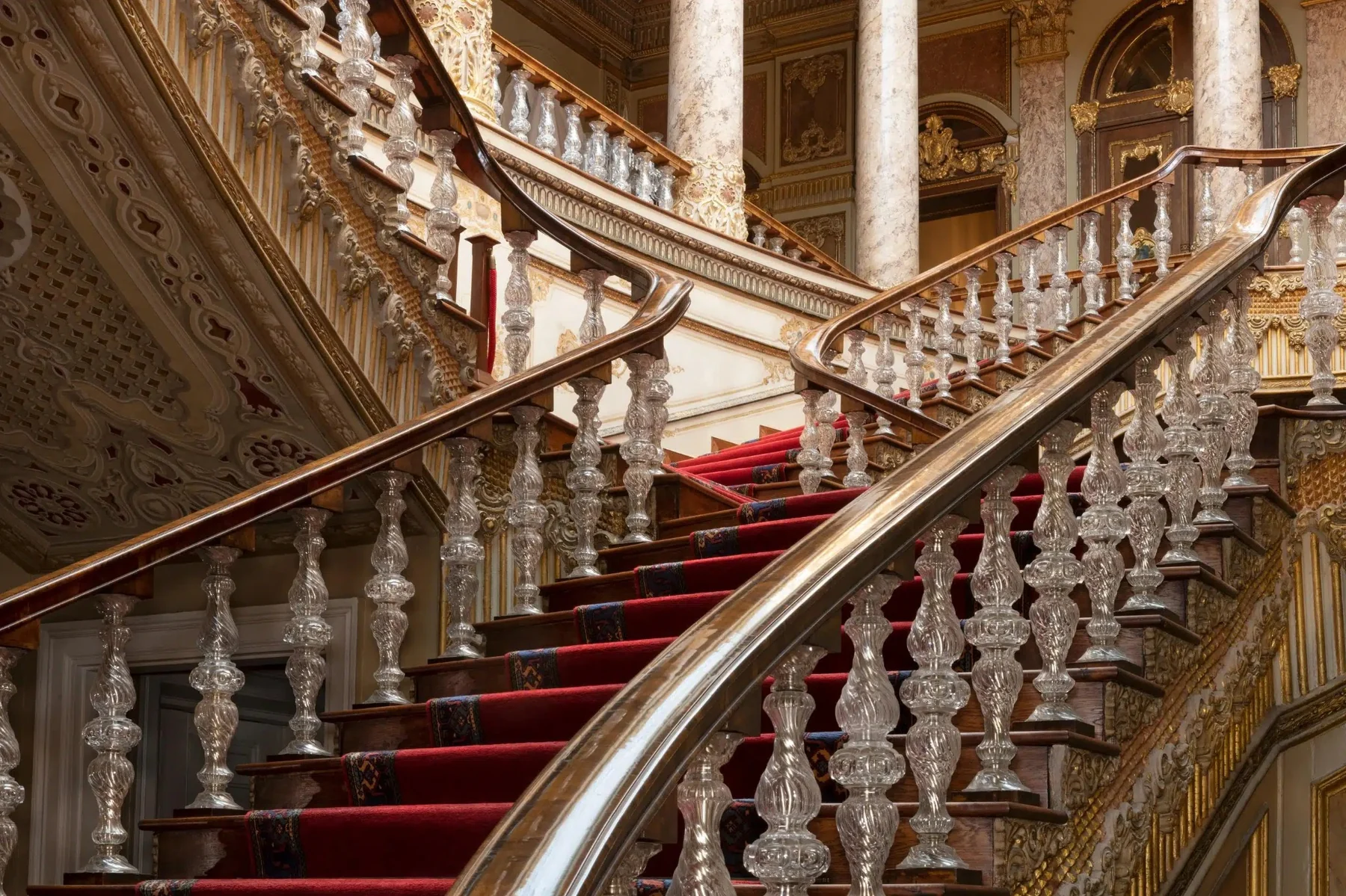 Dolmabahce Palace Crystal Staircase
