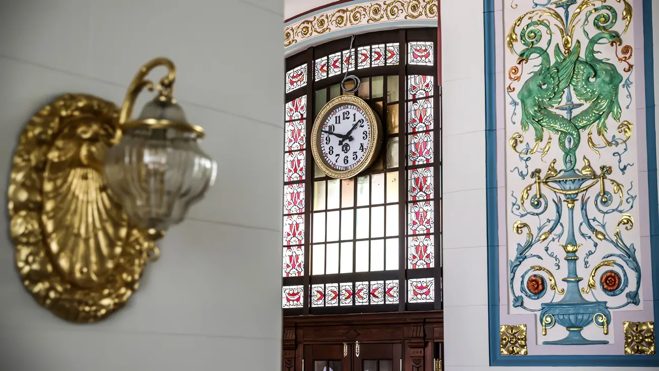 Haydarpaşa Garı iç mimari detayı