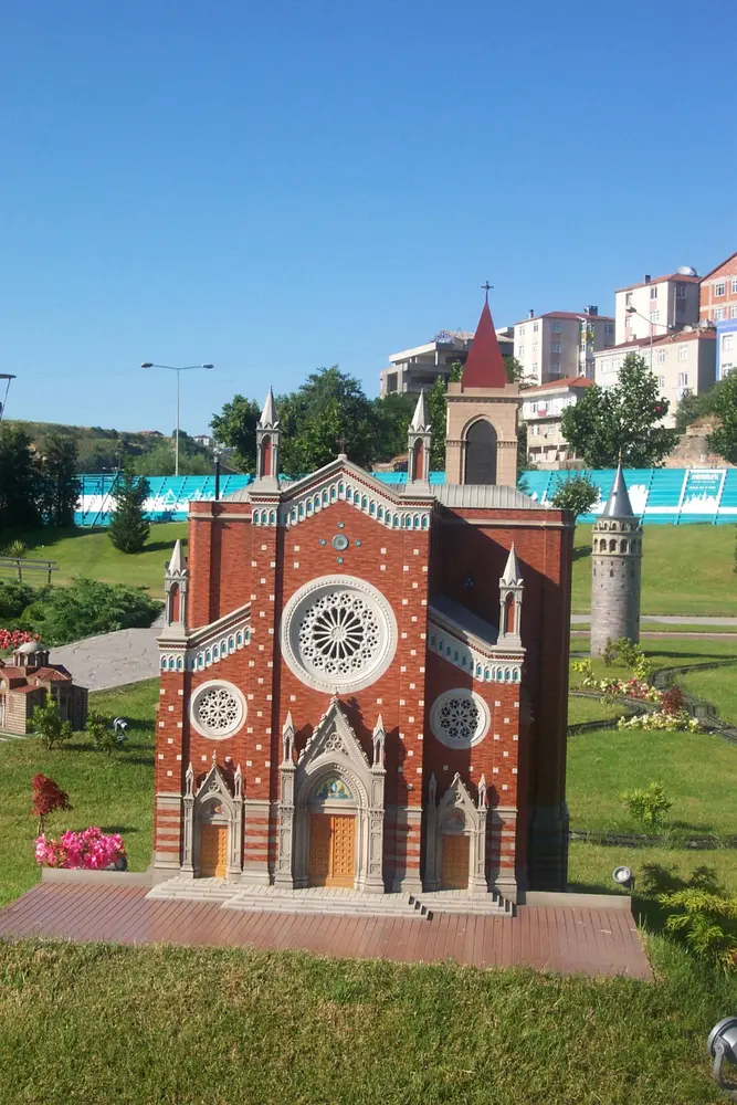 A historic model at Miniaturk