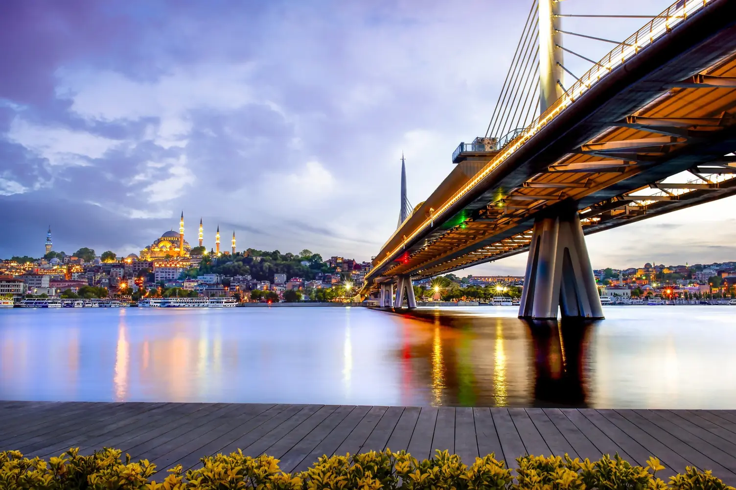 Süleymaniye'den İstanbul manzarası